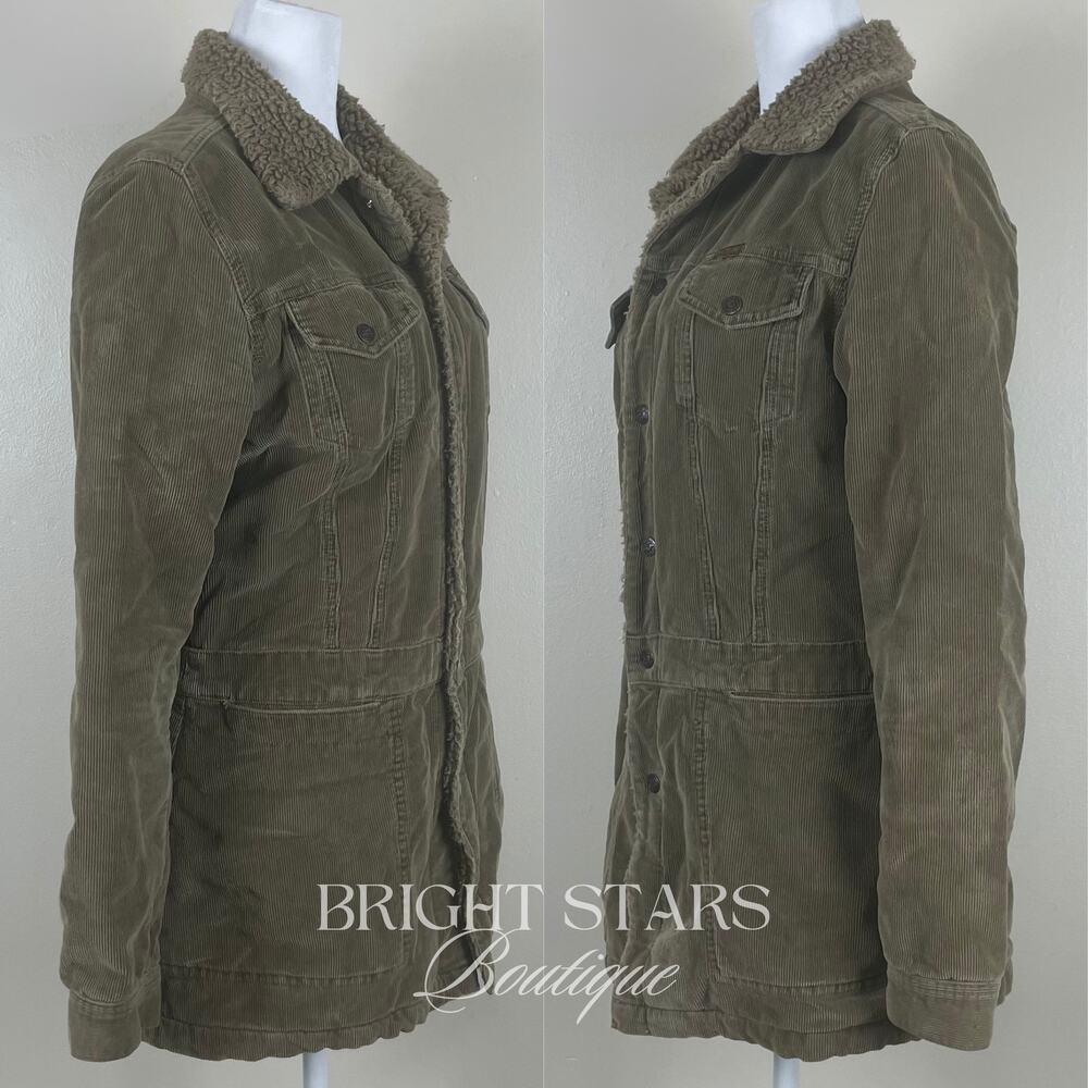 Rare Vintage Corduroy Coat ASO Willow Rosenberg Buffy the Vampire Slayer Green - Picture 7 of 16